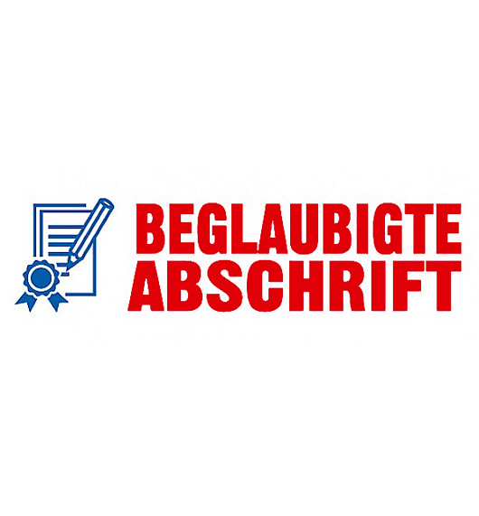 Trodat Office Printy 4912 "BEGLAUBIGTE ABSCHRIFT" 