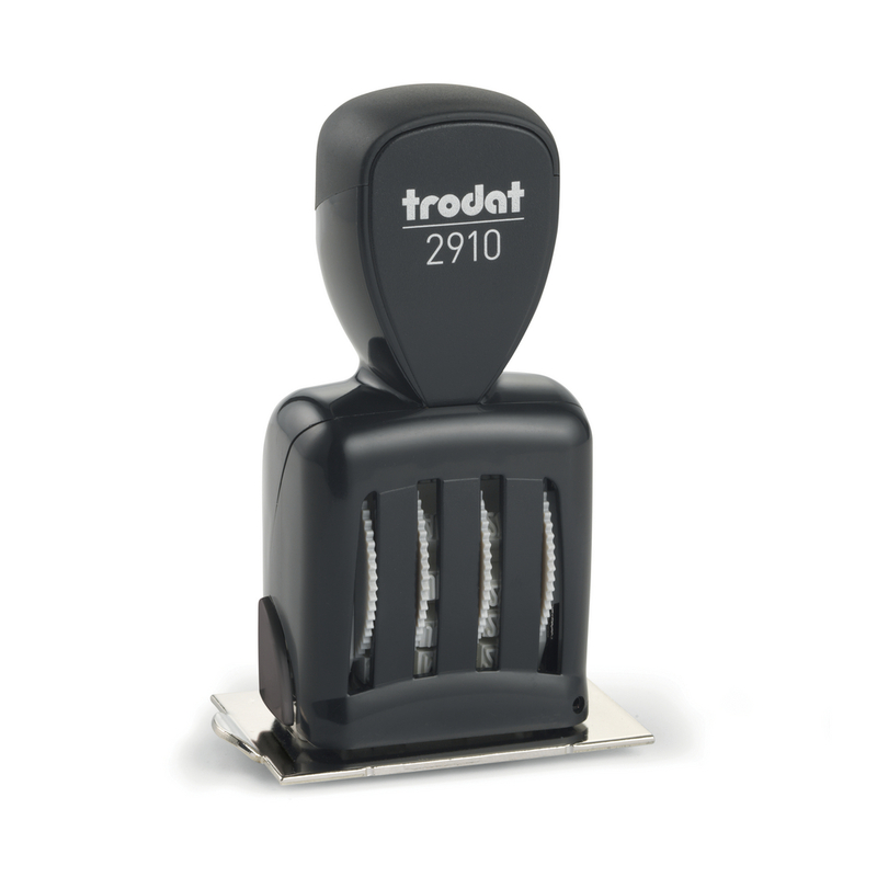 Datumstempel mit individuellem Text Trodat Classic 2910/P07