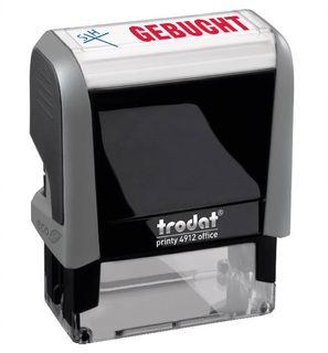 Trodat Office Printy 4912 "GEBUCHT"