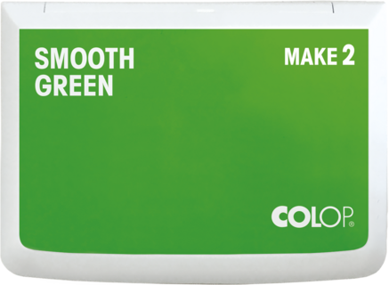 Stempelkissen Colop Make 2 smooth green, Gre: 11 x 7 cm