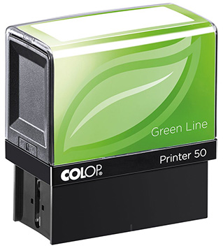 Colop Printer 50 Green Line Grn/Schwarz