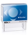 Colop Printer 40 Microban (Auslaufartikel) Blau/Weiss