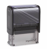 Imprint 12 schwarz