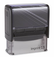 Imprint 13 schwarz