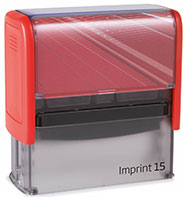 Imprint 15 rot