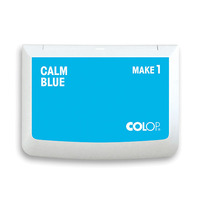 Stempelkissen Colop Make 1 calm blue, Gre: 9 x 5 cm