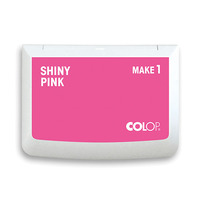 Stempelkissen Colop Make 1 shiny pink, Gre: 9 x 5 cm