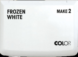 Stempelkissen Colop Make 2 frozen white, Gre: 11 x 7 cm